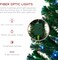 Fiber Optic Christmas Tree Multicolor LED Lights, 8 Light Sequences & Foldable Stand
